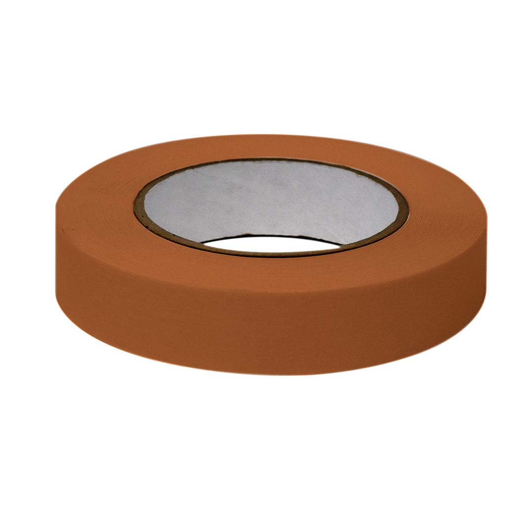 Globe Scientific Labeling Tape, 1" x 60yd per Roll, 3 Rolls/Case, Copper  